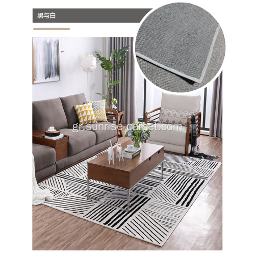 Microfiber Rug μοντέρνο σχεδιασμό για έπιπλα σπιτιού